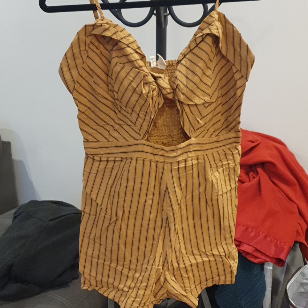 Striped Romper